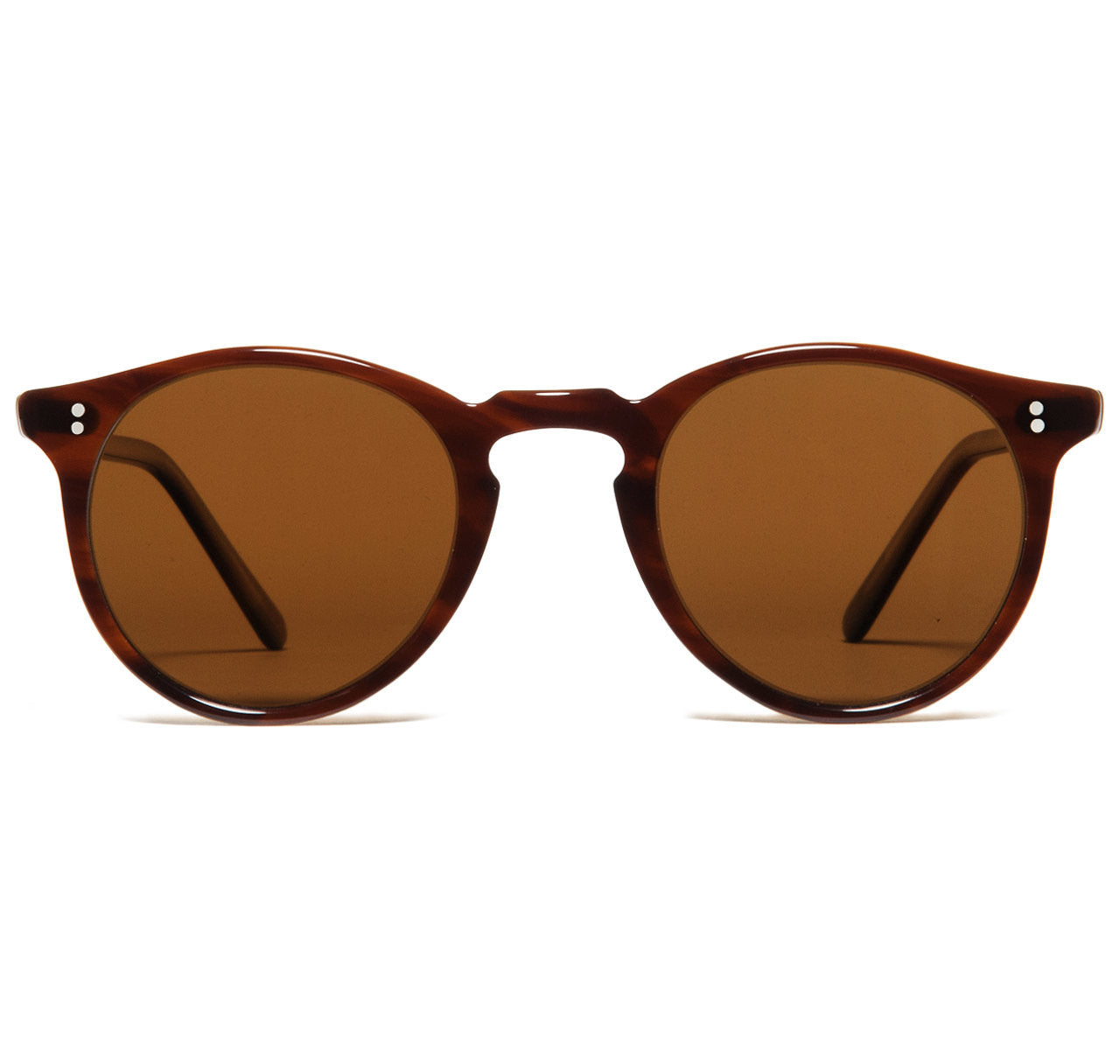 Oliver Peoples O'Malley Sun Brown Tortoise Cream with Super Brown Polar Glass