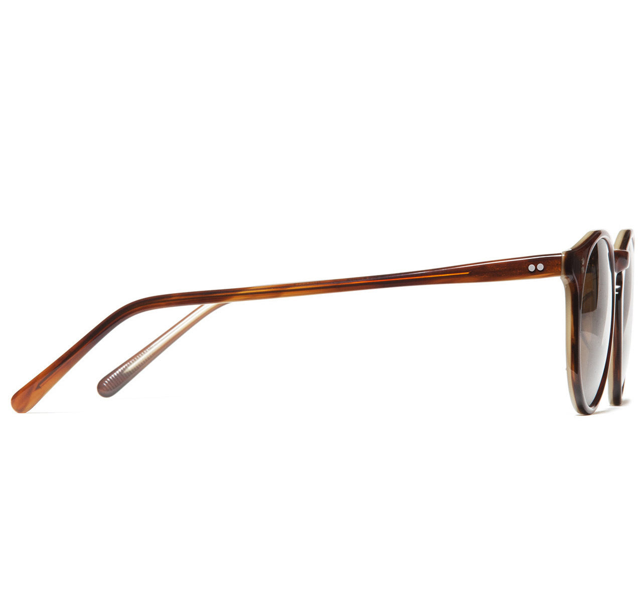 Oliver Peoples O'Malley Sun Brown Tortoise Cream with Super Brown Polar Glass