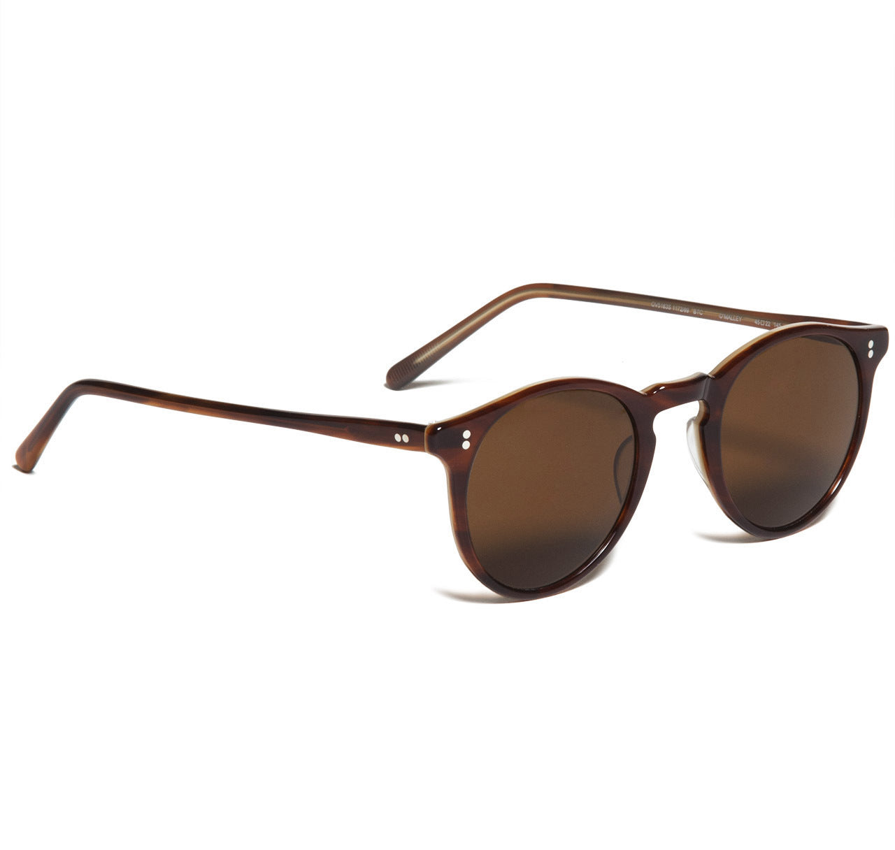 Oliver Peoples O'Malley Sun Brown Tortoise Cream with Super Brown Polar Glass