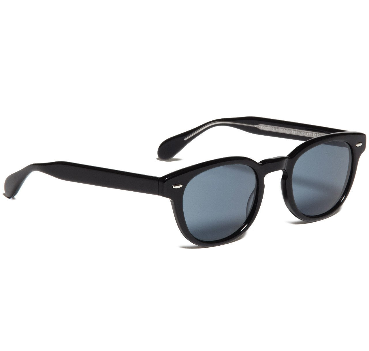 Oliver Peoples Sheldrake Black with Indigo Photochromic Vintage Glass