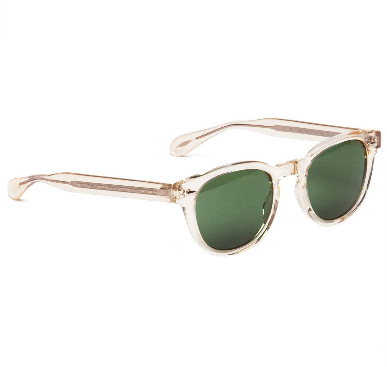 Oliver Peoples Sheldrake Buff with Green C Mineral Glass