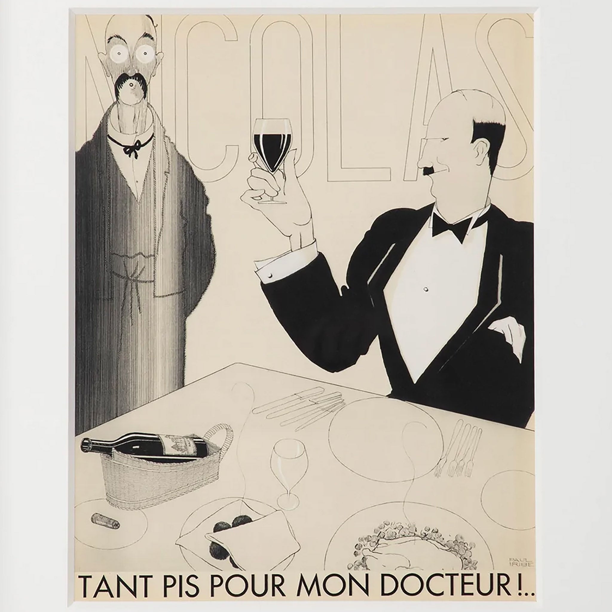 Nicolas - Tant pis Pour Mon Docteur by Paul Iribe, Original Lithograph