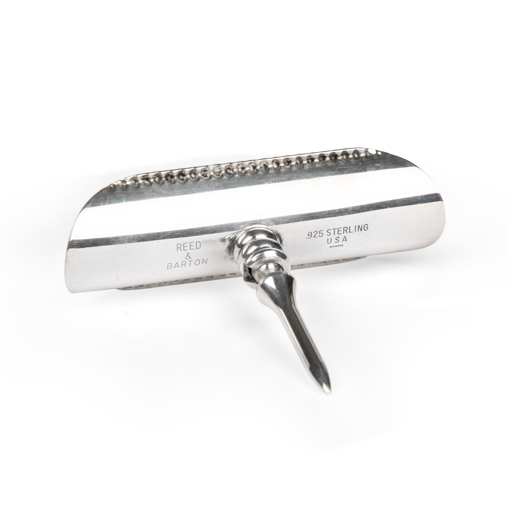 Reed & Barton Sterling Silver Golf Tee Cigar Holder