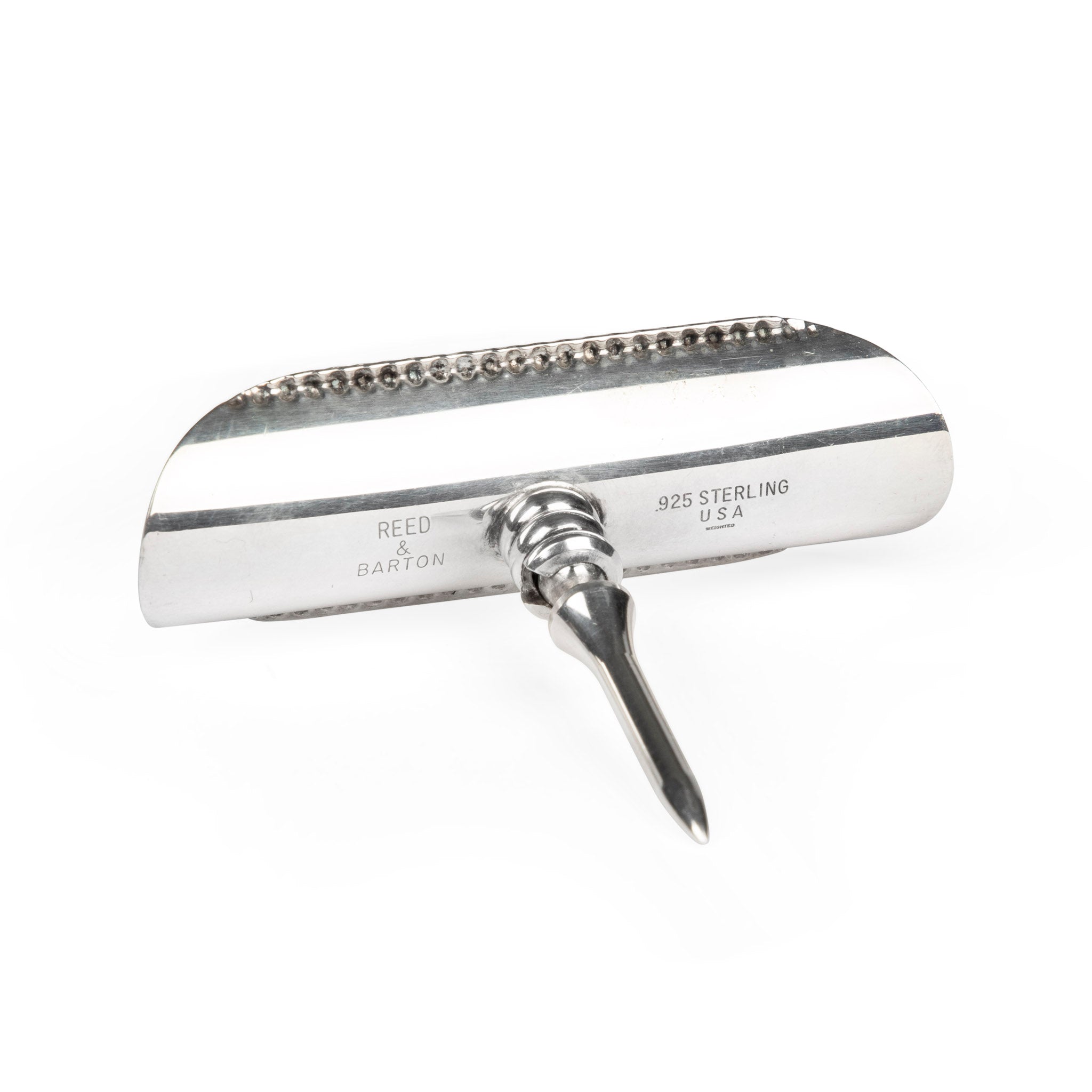 Reed & Barton Sterling Silver Golf Tee Cigar Holder