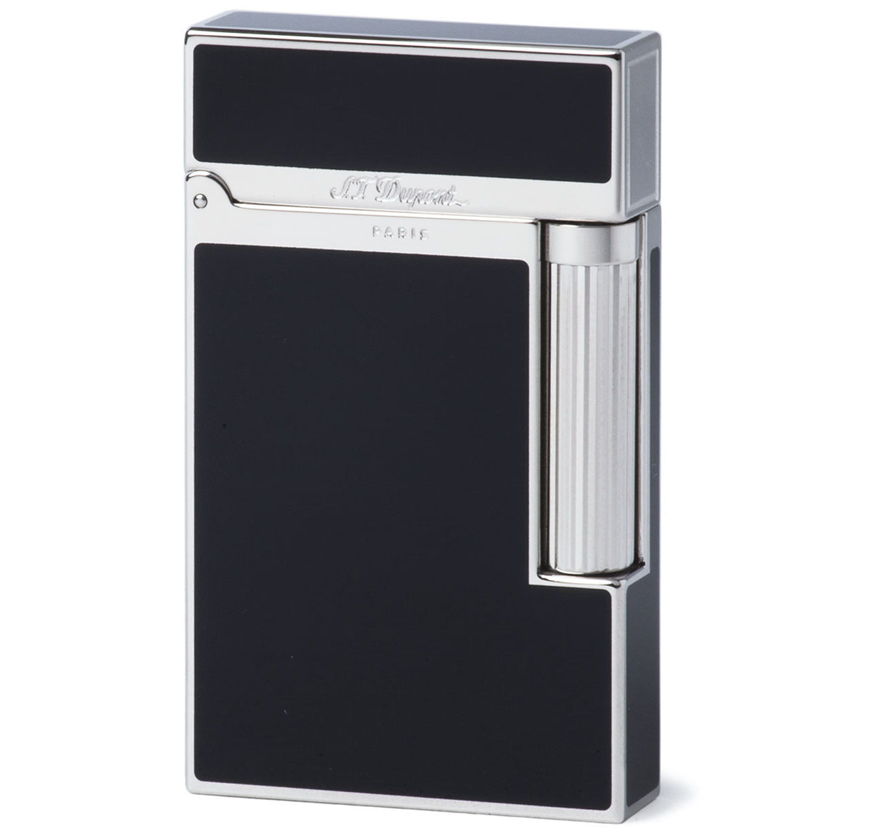 S.T. Dupont Ligne 2 Black Chinese Lacquer & Palladium Lighter