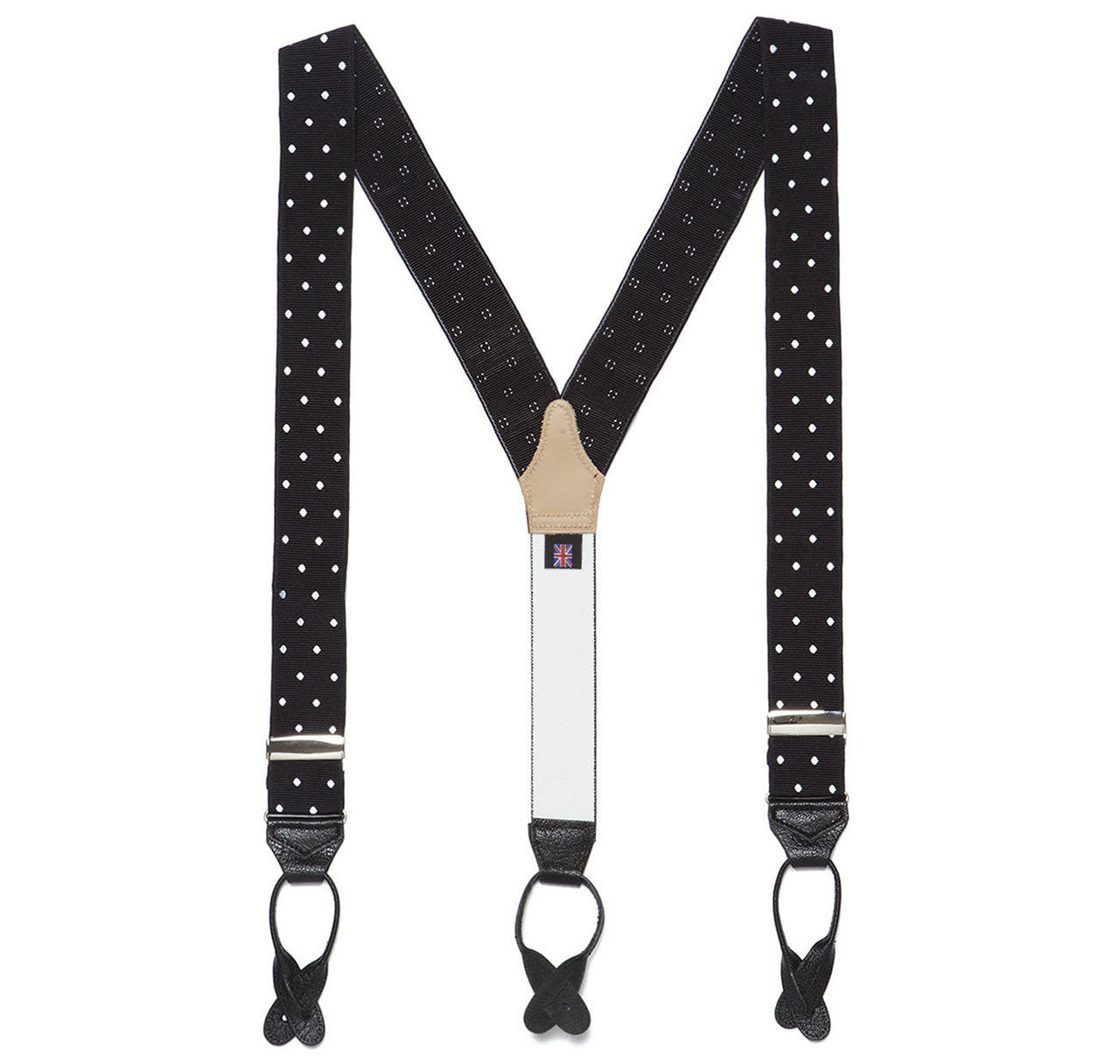 Black & White Polka Dot Brace