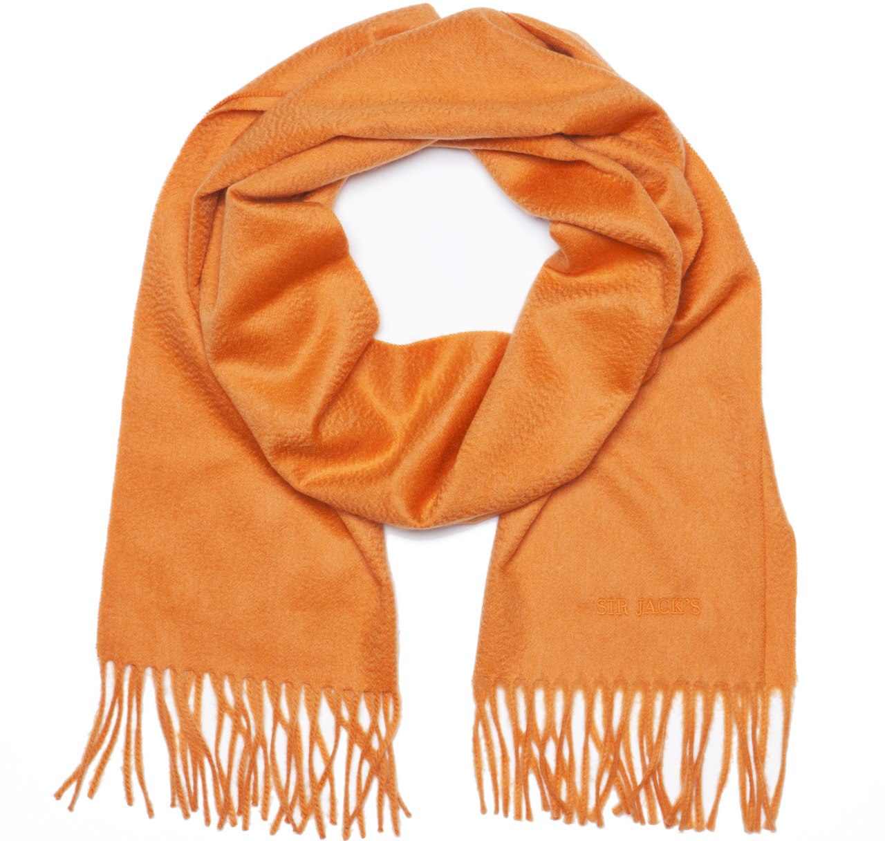 Cashmere Orange Scarf