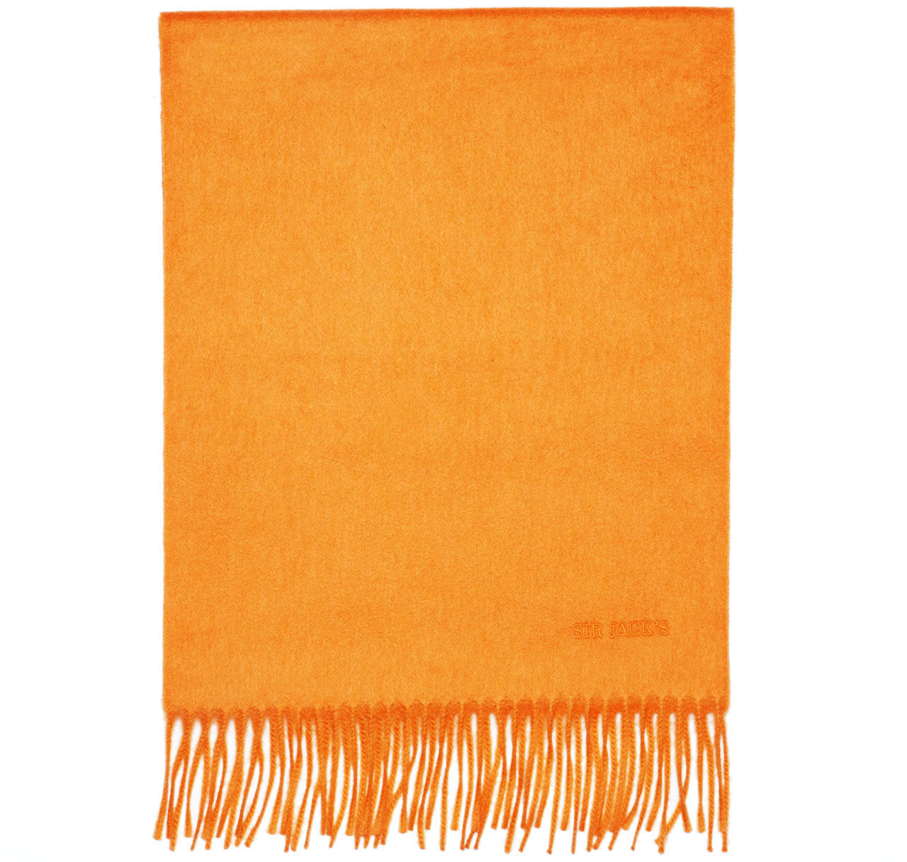 Cashmere Orange Scarf