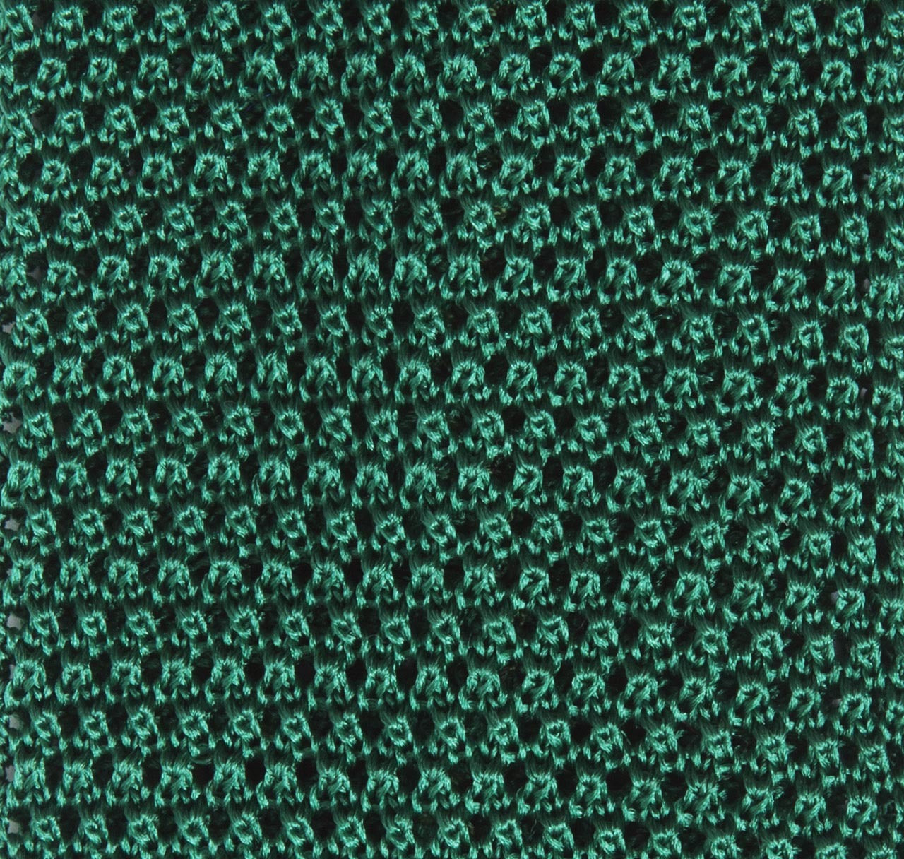 Sir Jack's Classic Knit Silk Tie in Spruce Green