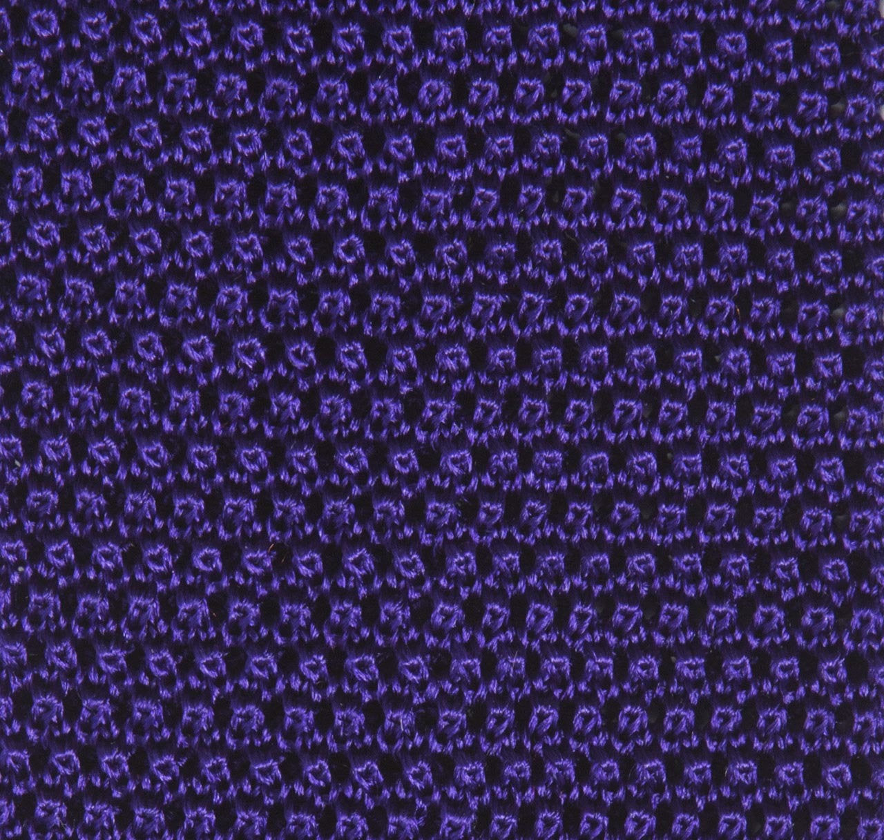 Sir Jack's Classic Knit Silk Tie in Violet Purple