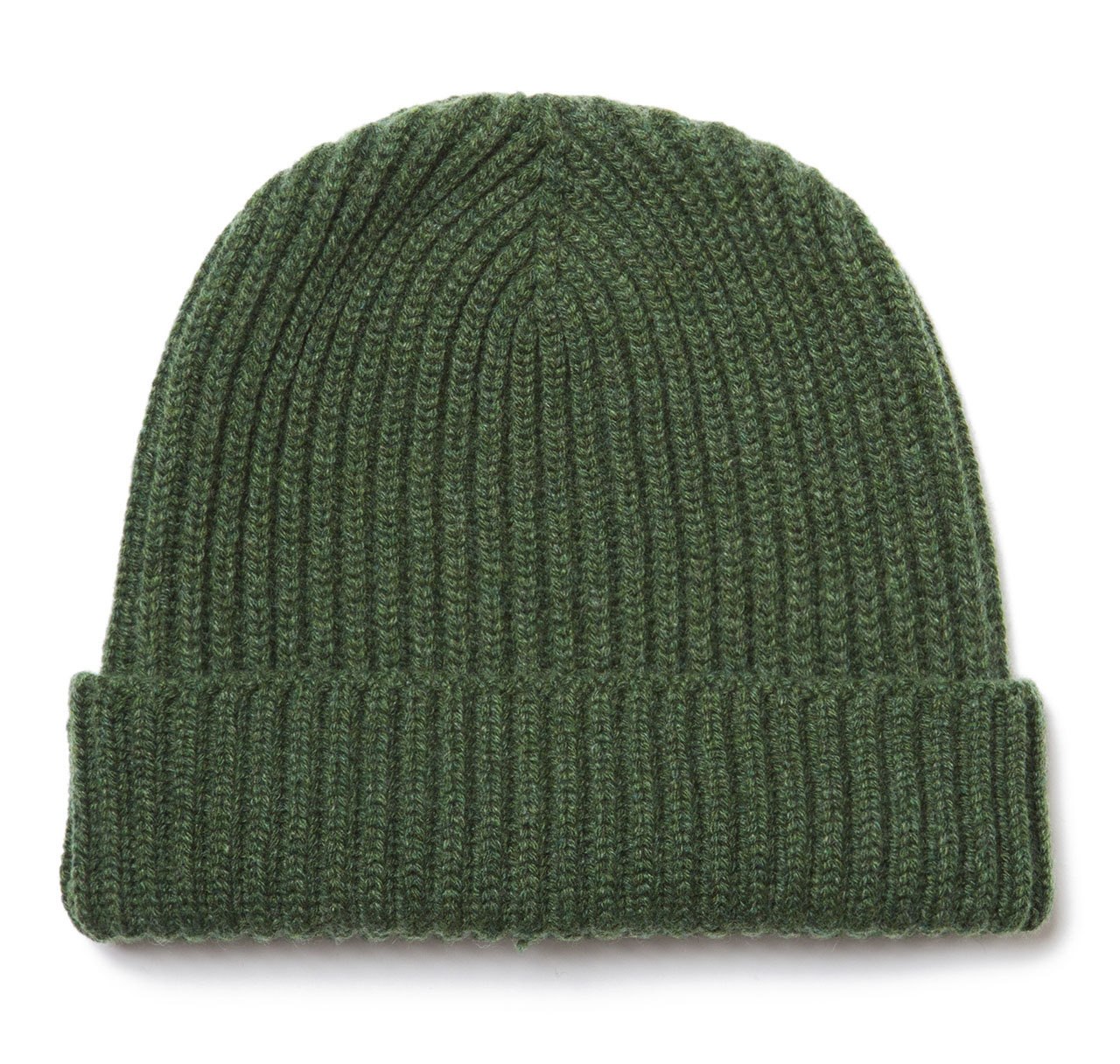 Classic Pure Cashmere Moss Watch Cap