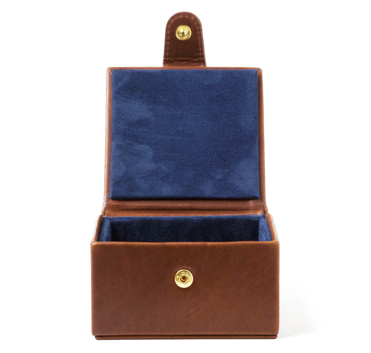 Havana Leather Medium Stud Box