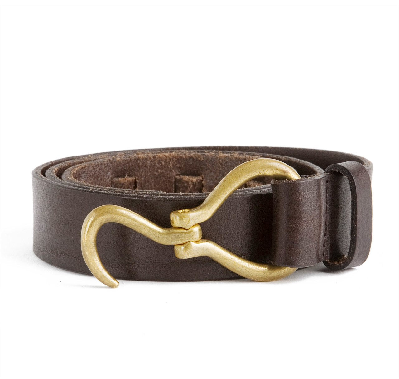 Sir Jack's Hoof Pick Belt in Brown Leather