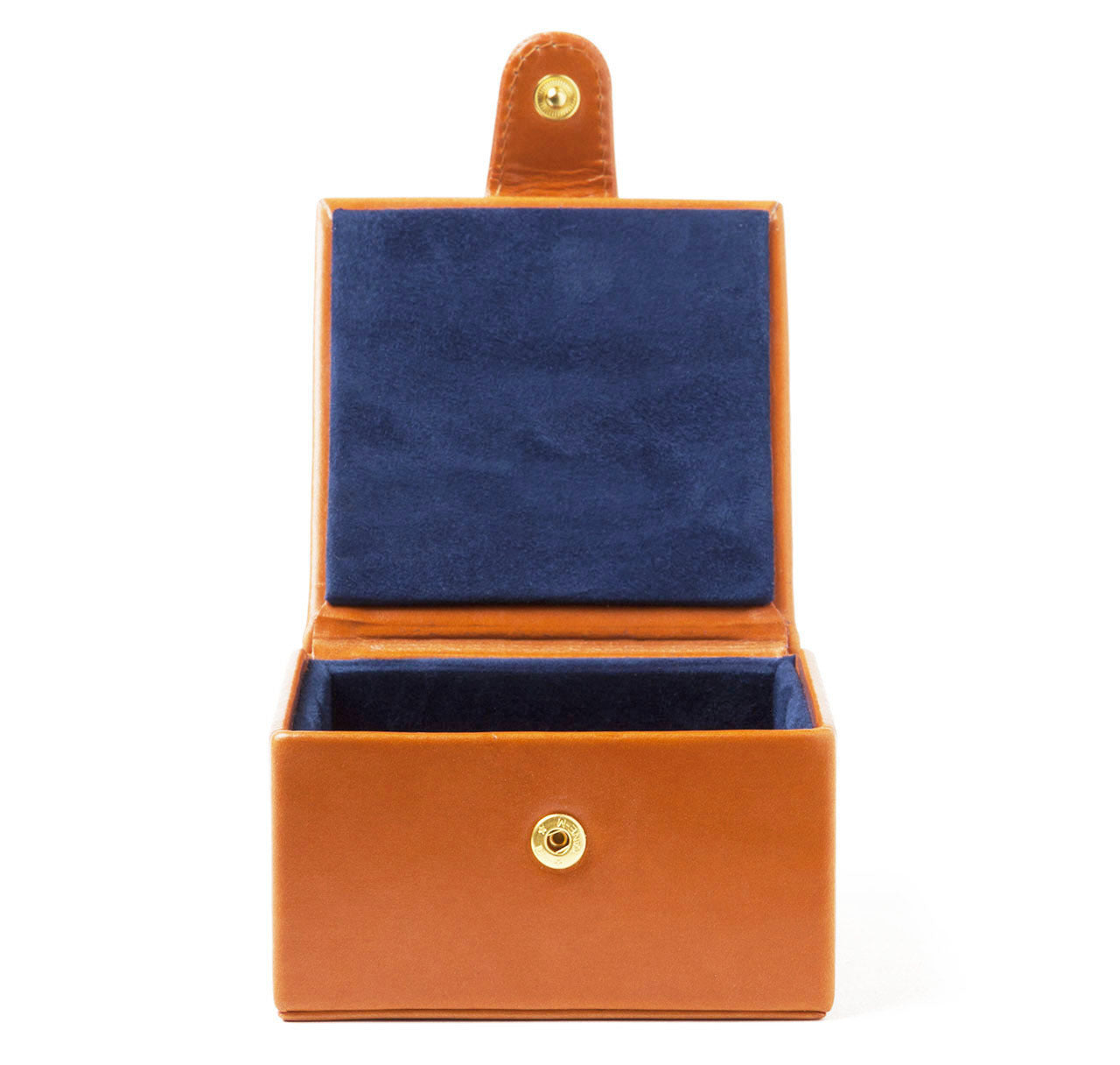 Sir Jack's London Tan Leather Medium Stud Box