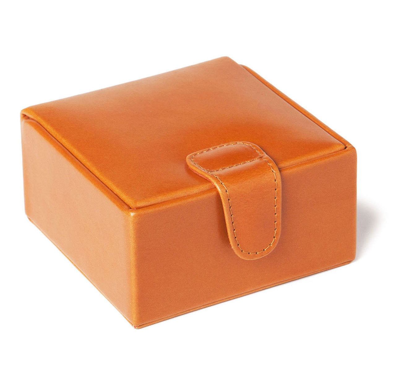 Sir Jack's London Tan Leather Medium Stud Box