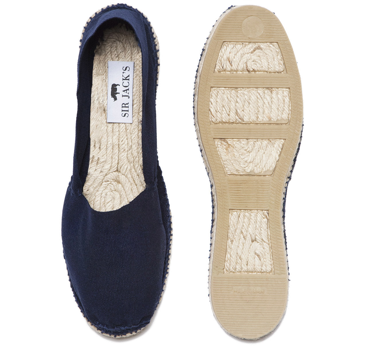 Sir Jack's Navy Blue Espadrilles