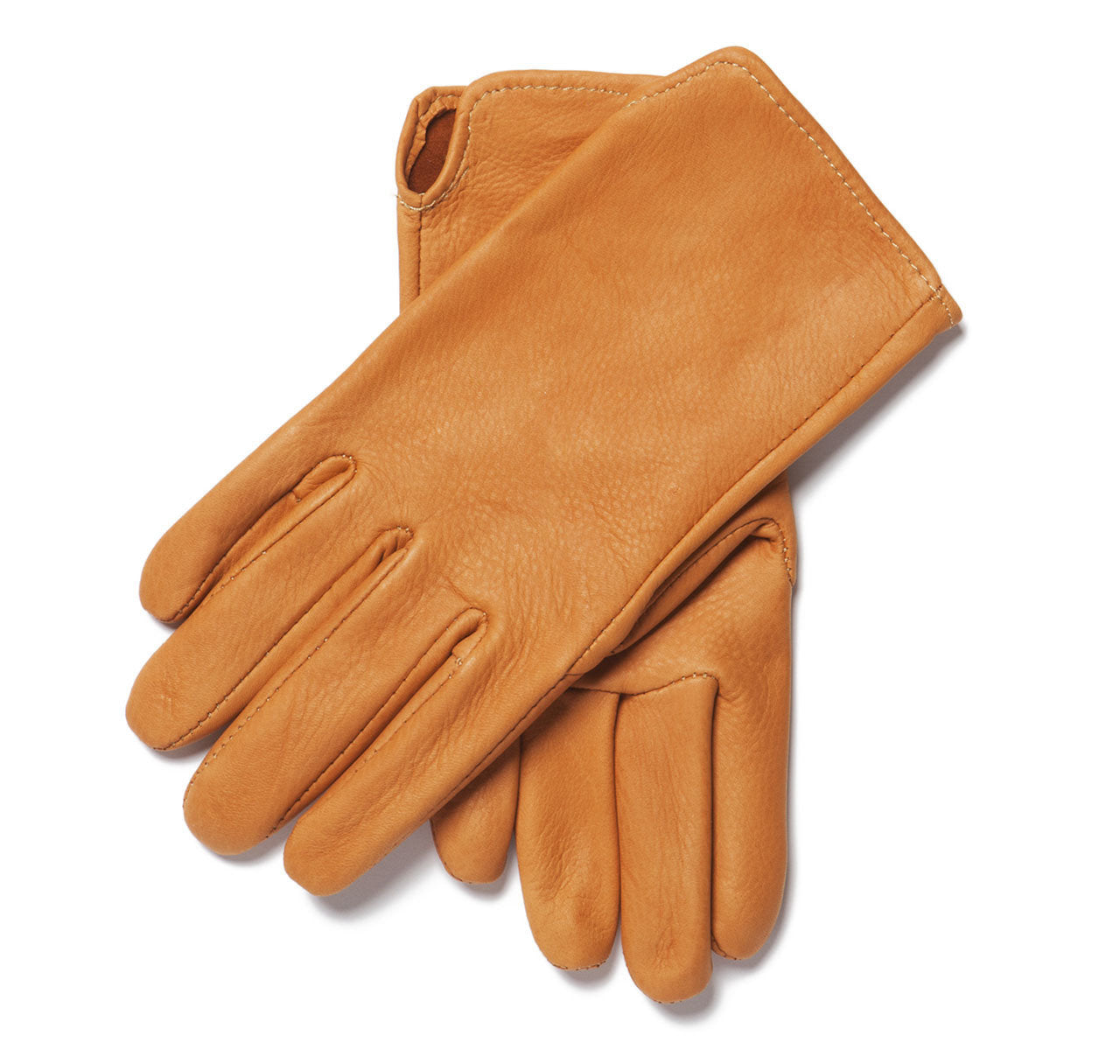 Saddle Tan Deerskin Gloves