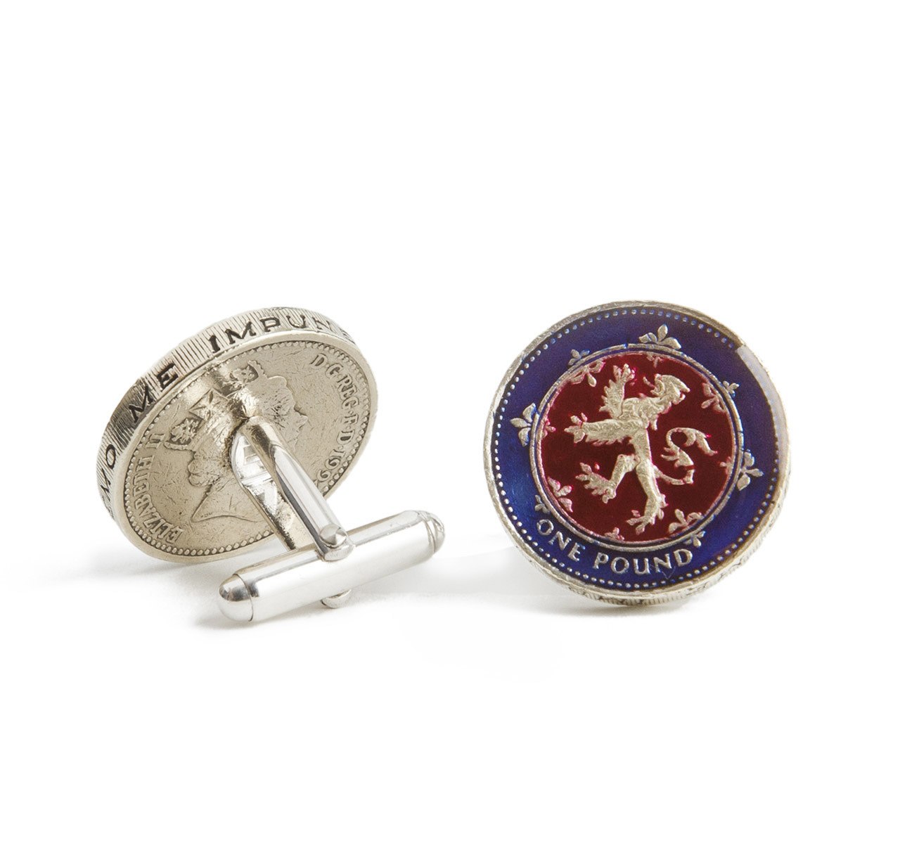 Scottish Pound Coin Cufflinks