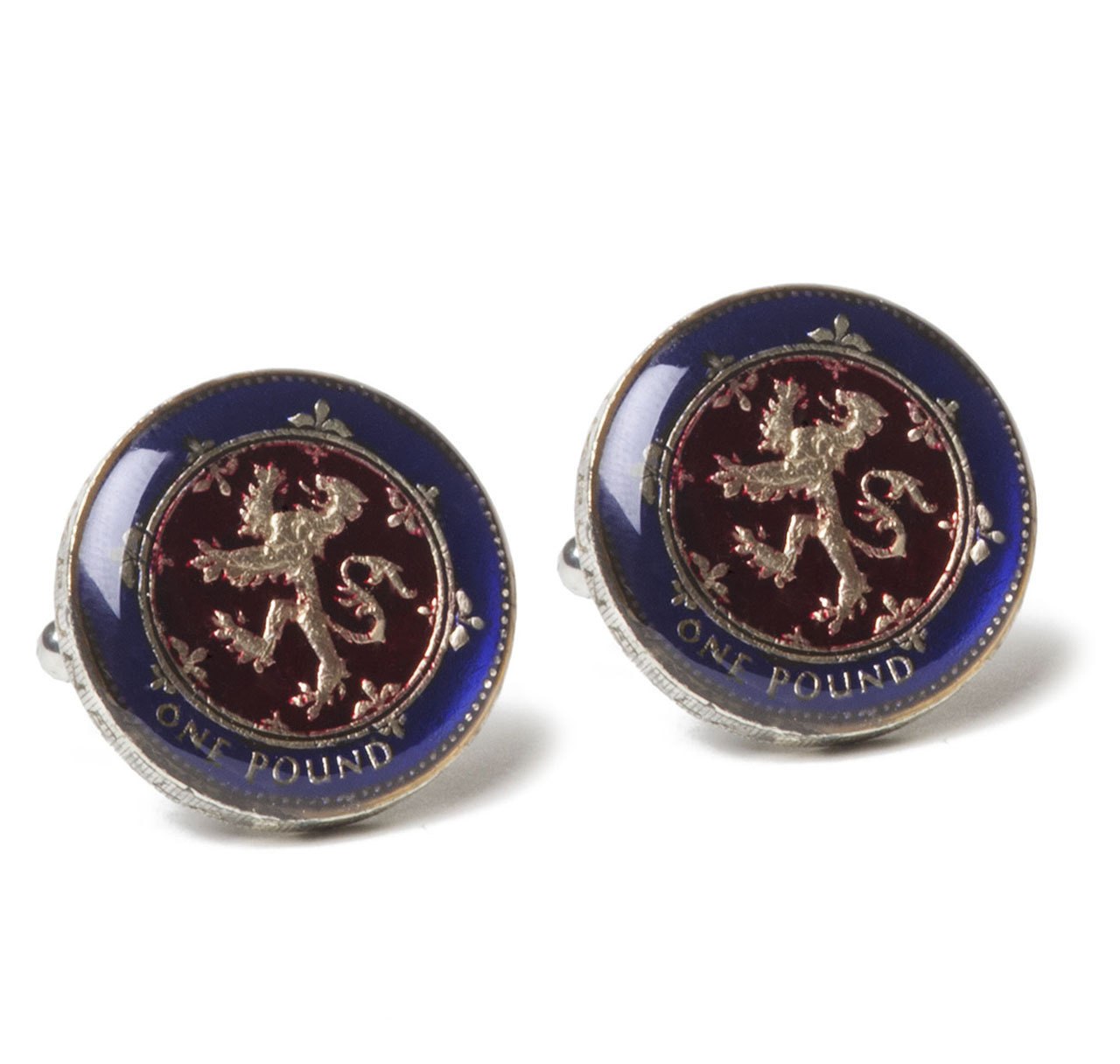 Scottish Pound Coin Cufflinks