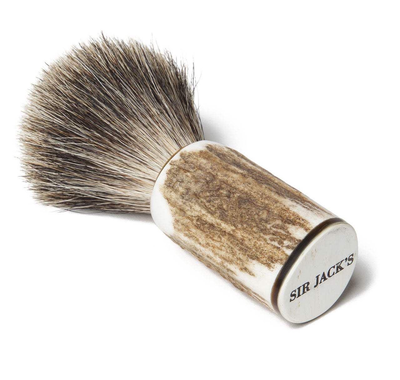 Stag Handle Badger Brush