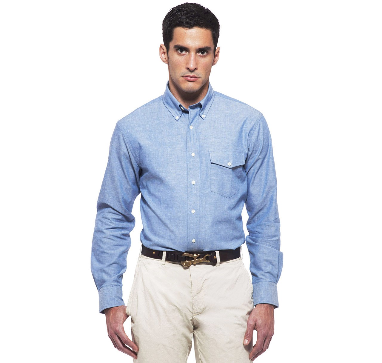 Sudbury Blue Chambray Shirt