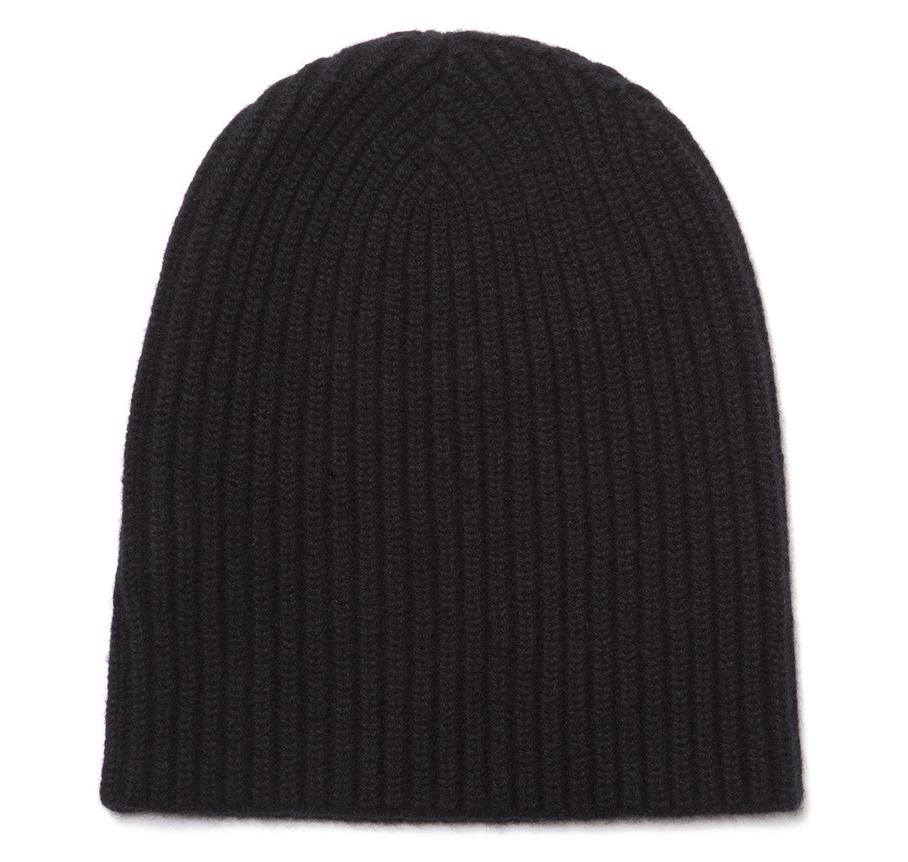 Classic Pure Cashmere Black Watch Cap