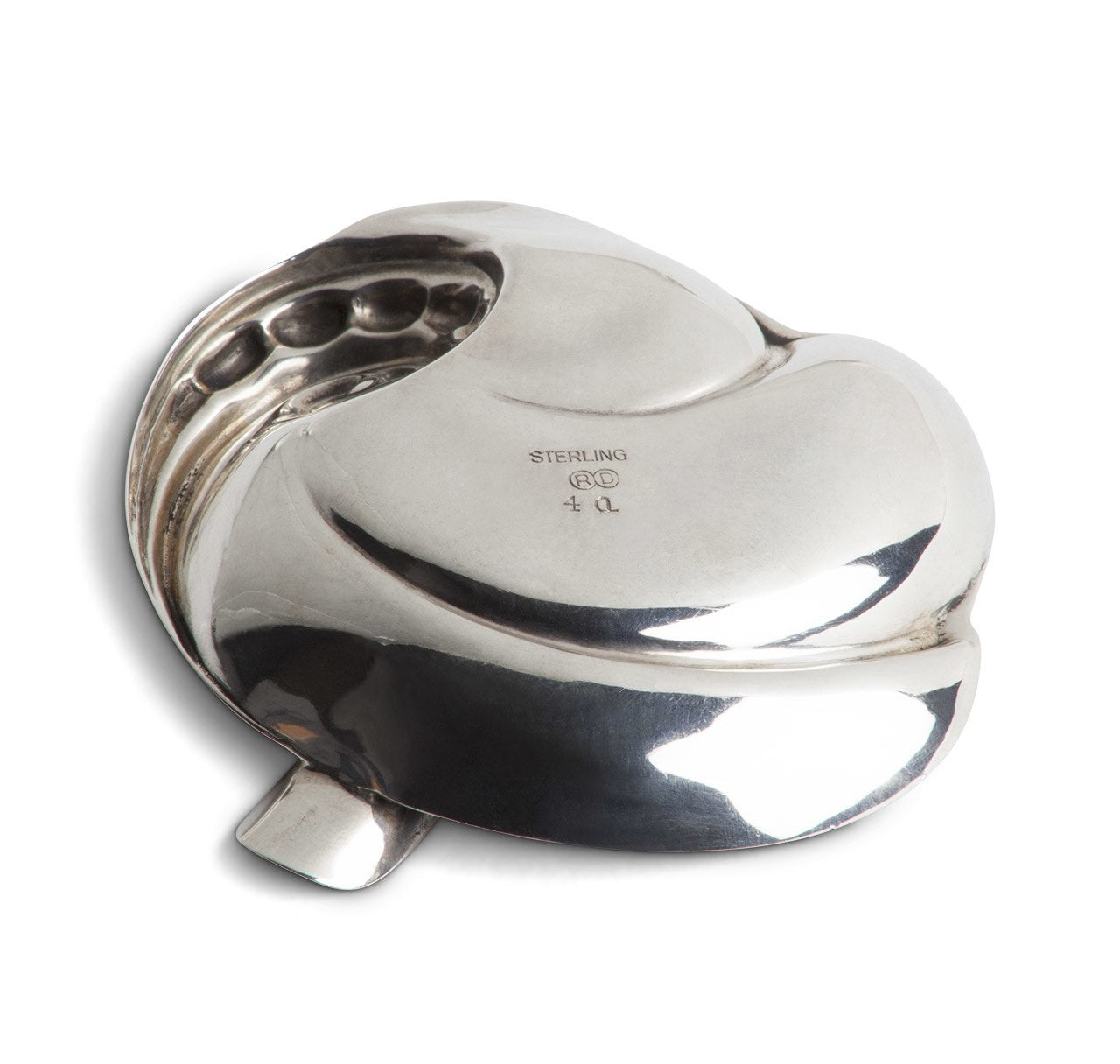 Sterling Silver Modernist Ashtray