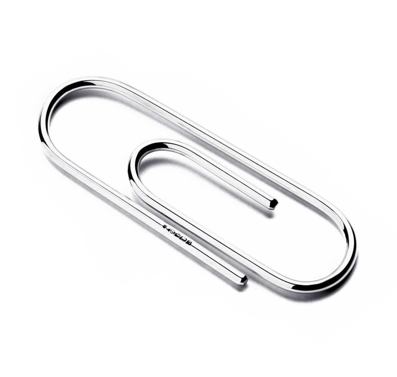 Sterling Silver Paperclip Money Clip