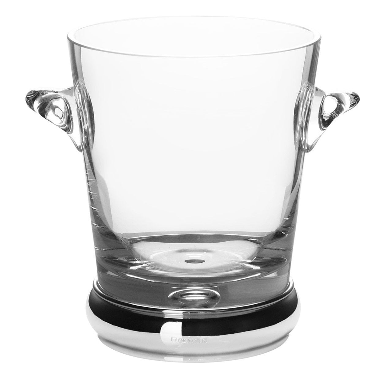 Sterling Silver & Glass Ice Bucket