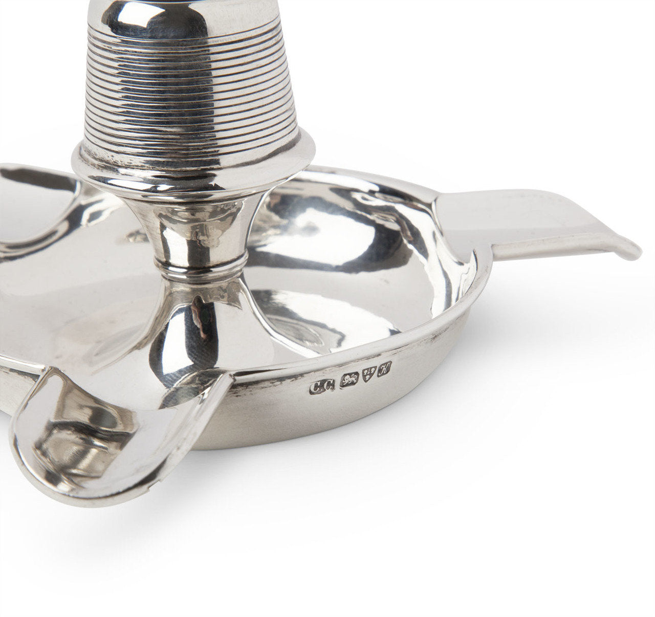 Sterling Silver Ashtray and Match Striker