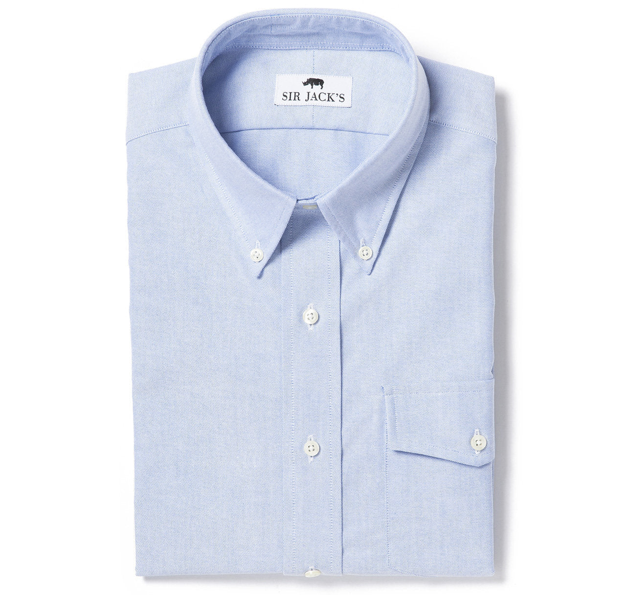 Sudbury Oxford Pocket Shirt in Blu