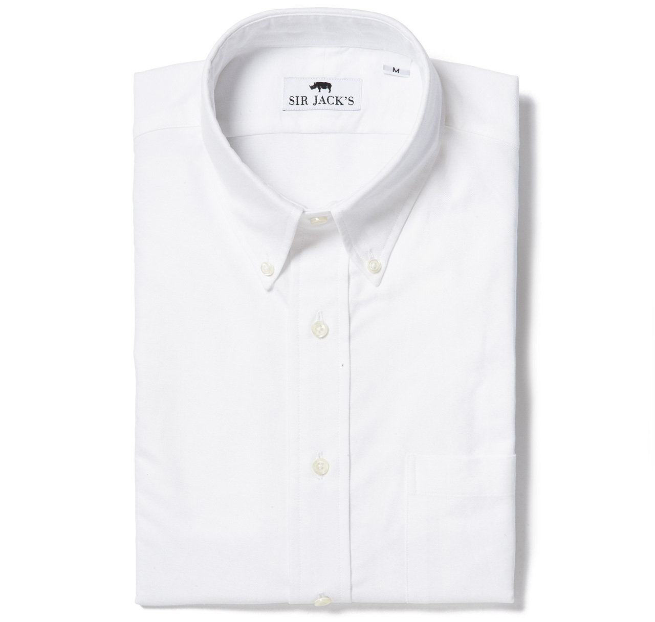 Sir Jack's Sudbury Oxford Shirt in White