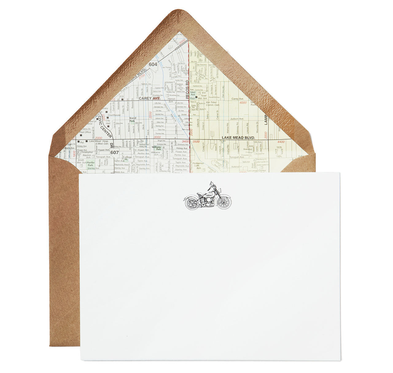 Terrapin Stationers Indian Motorcycle Stationery Set