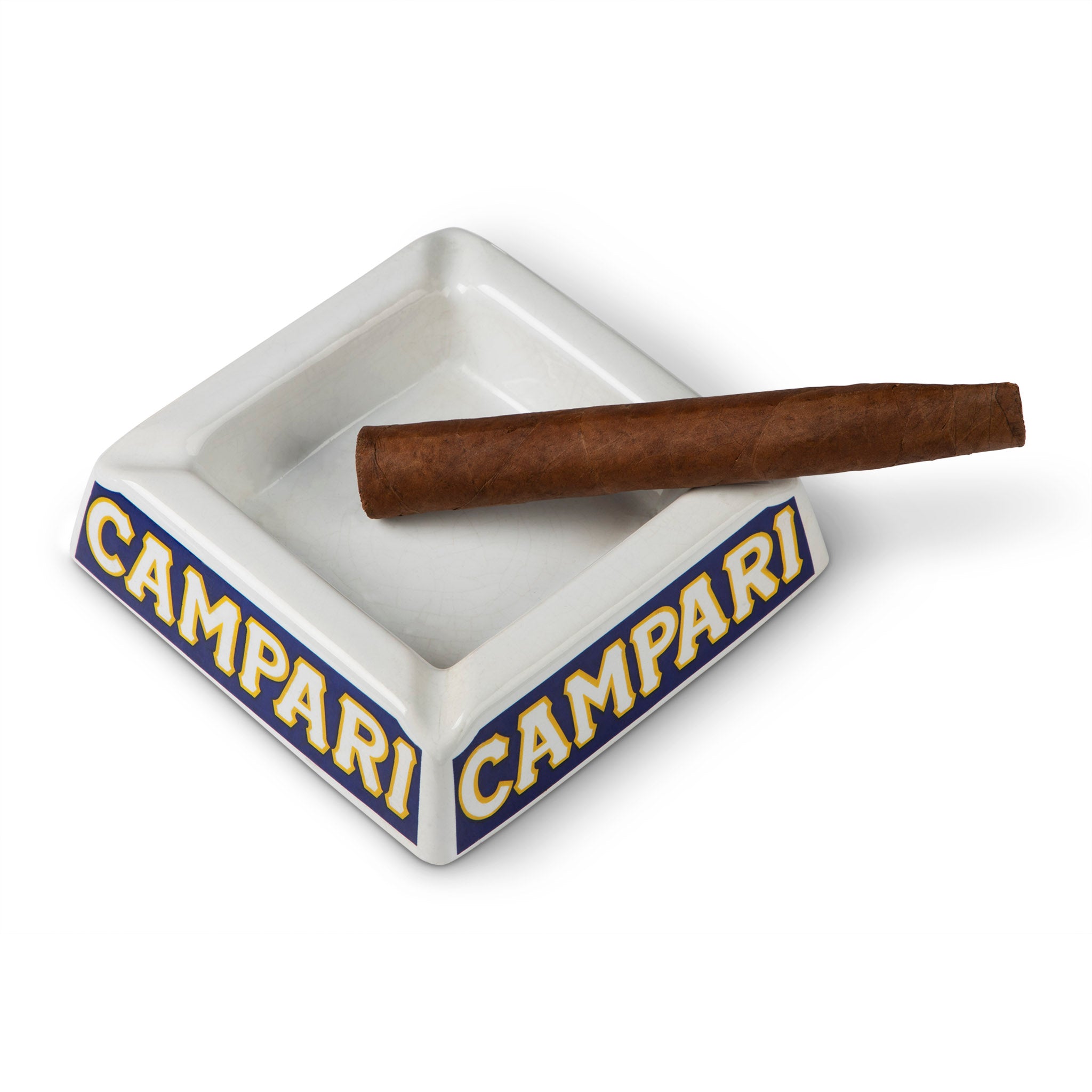 Vintage Campari Advertising Ashtray