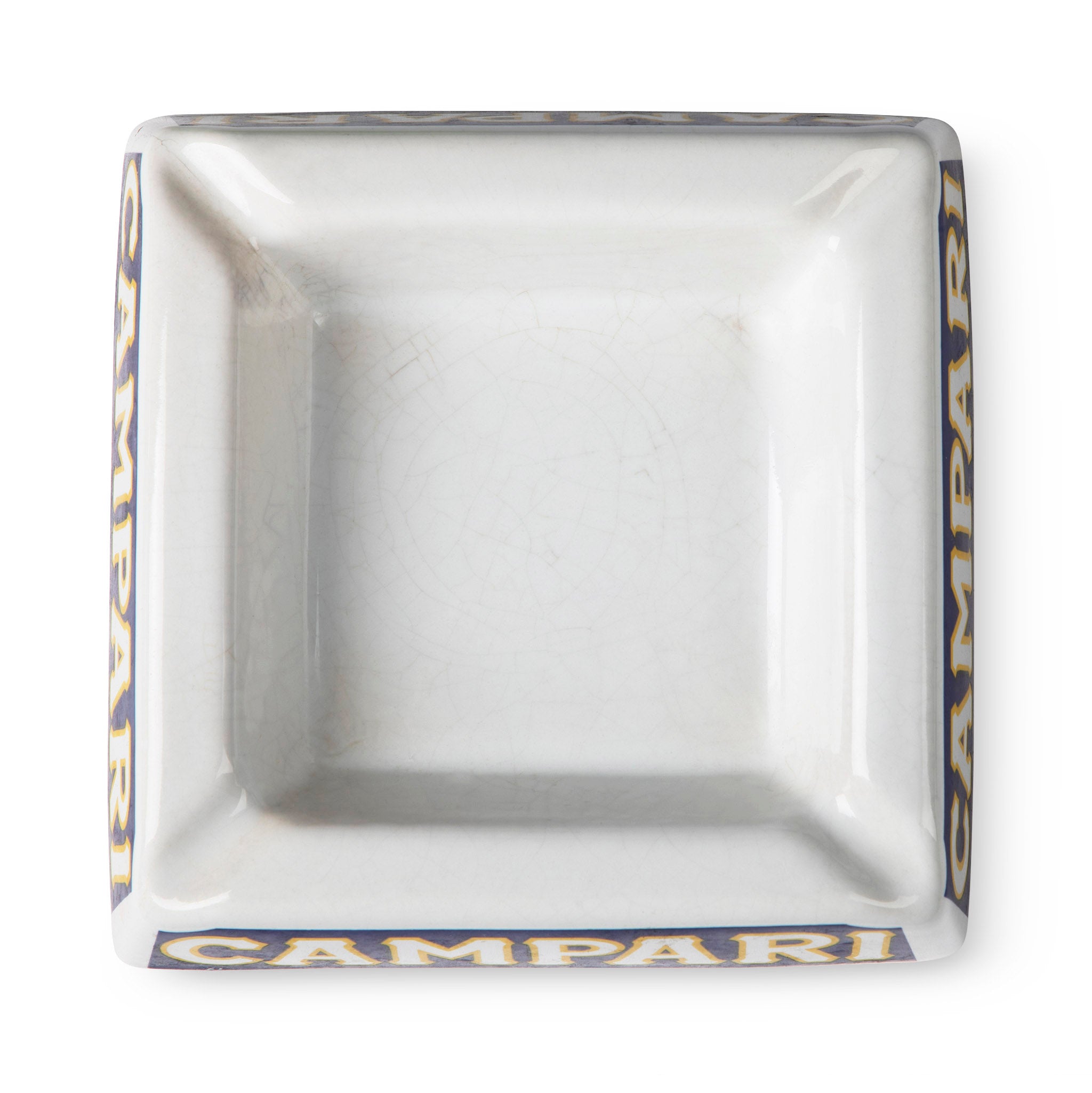 Vintage Campari Advertising Ashtray