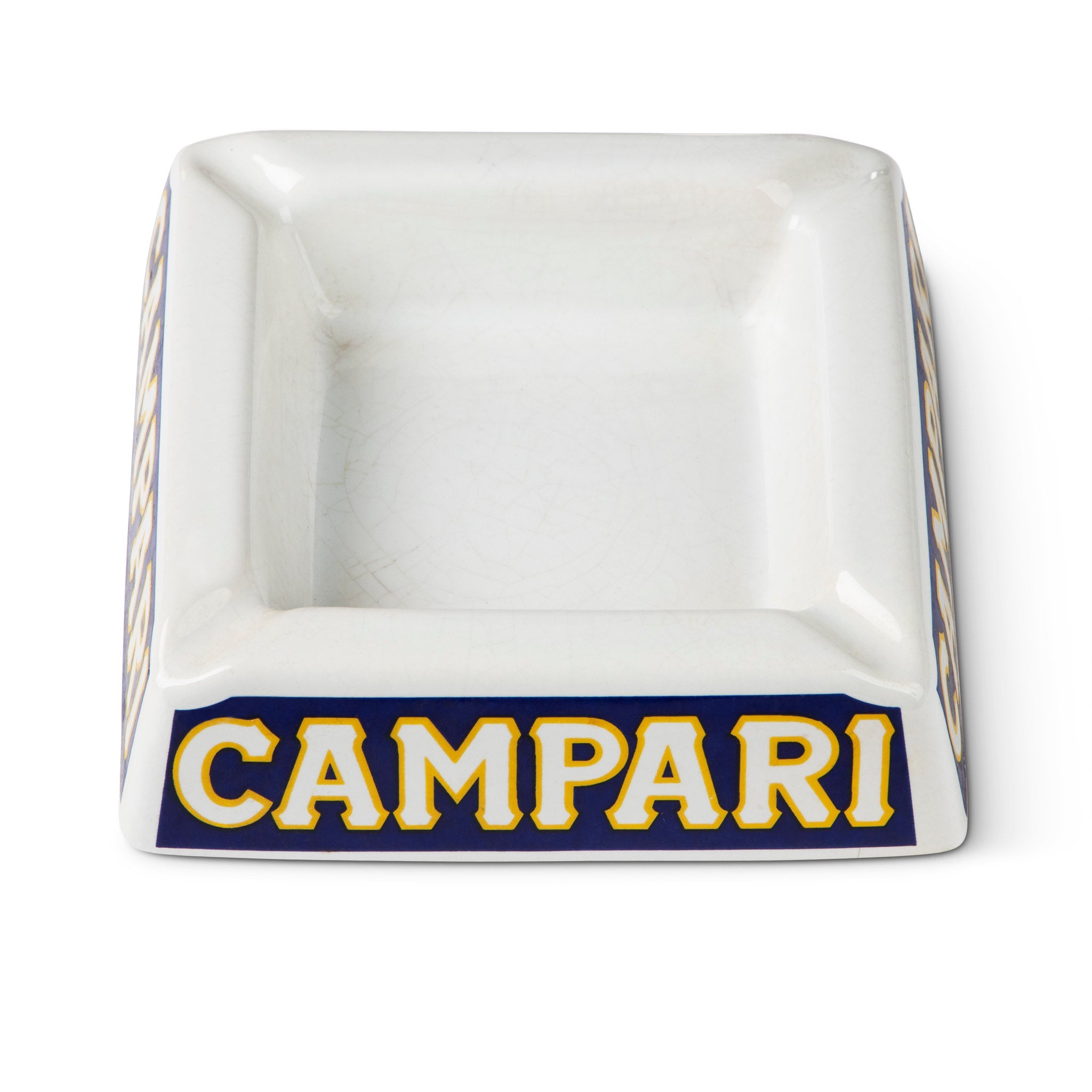 Vintage Campari Advertising Ashtray