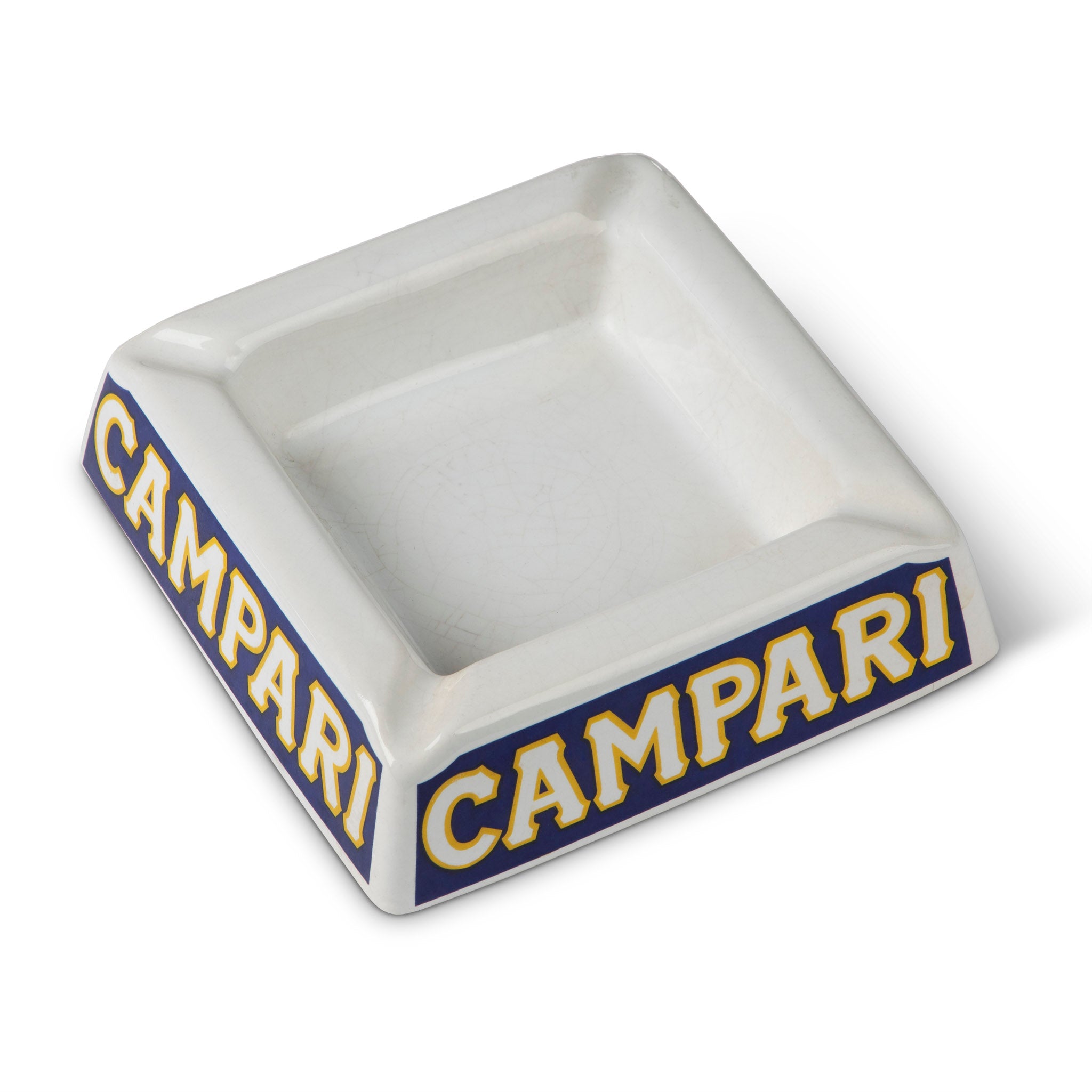 Vintage Campari Advertising Ashtray