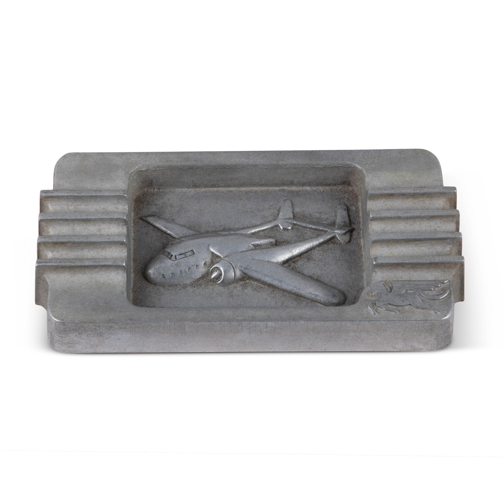 WWII Fairchild C-82 Packet Airplane Ashtray