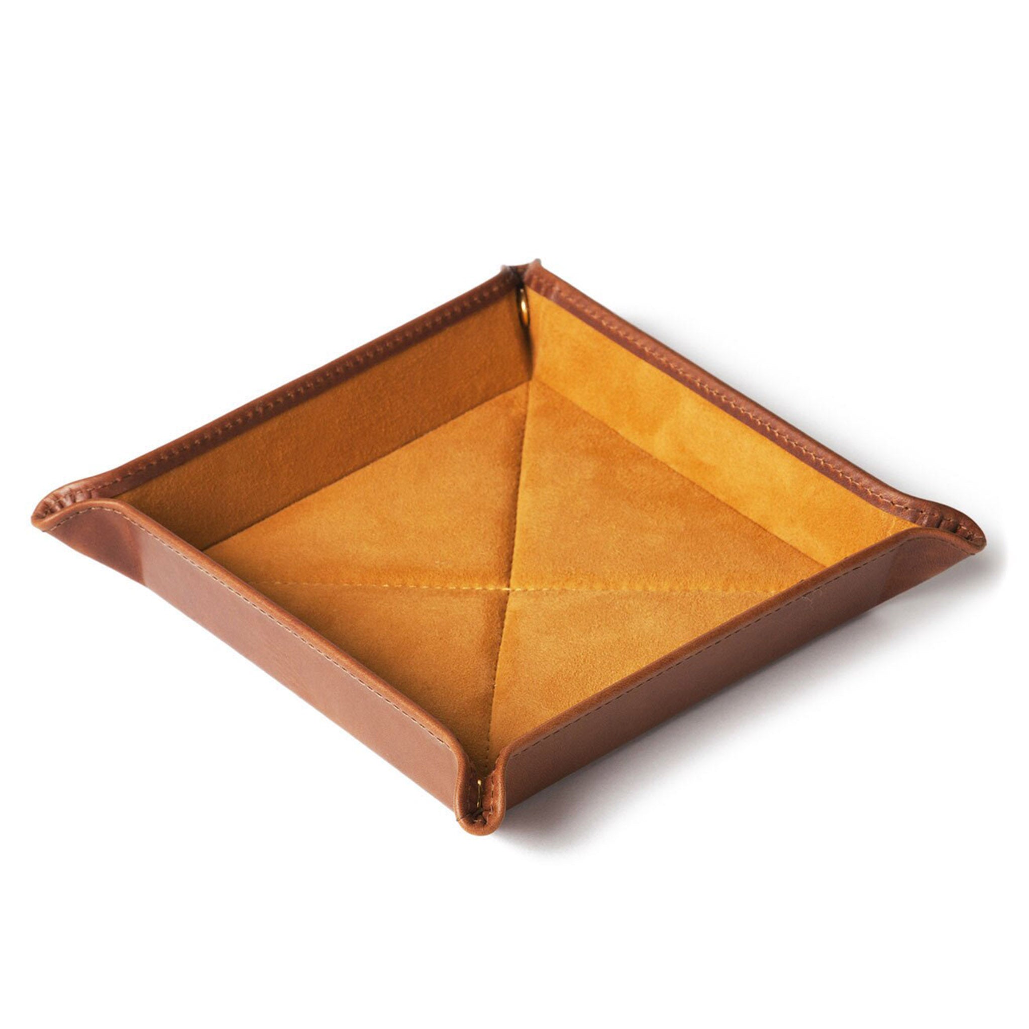 Havana Leather Travel Tray