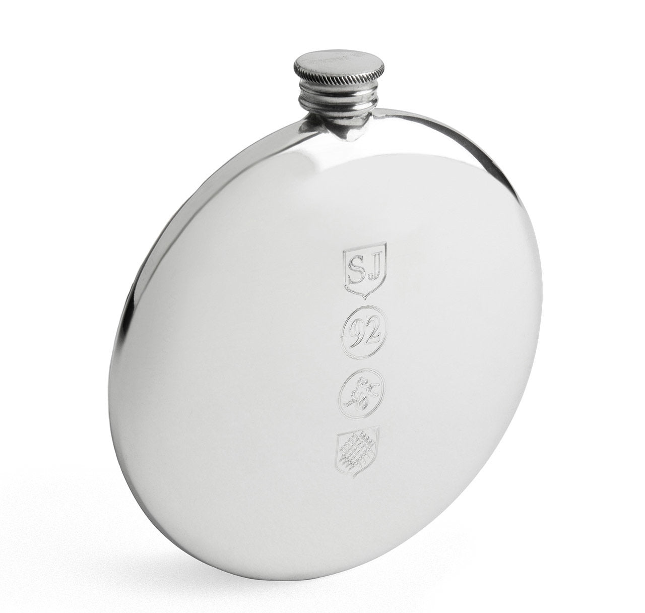 4oz Pewter Sporran Flask