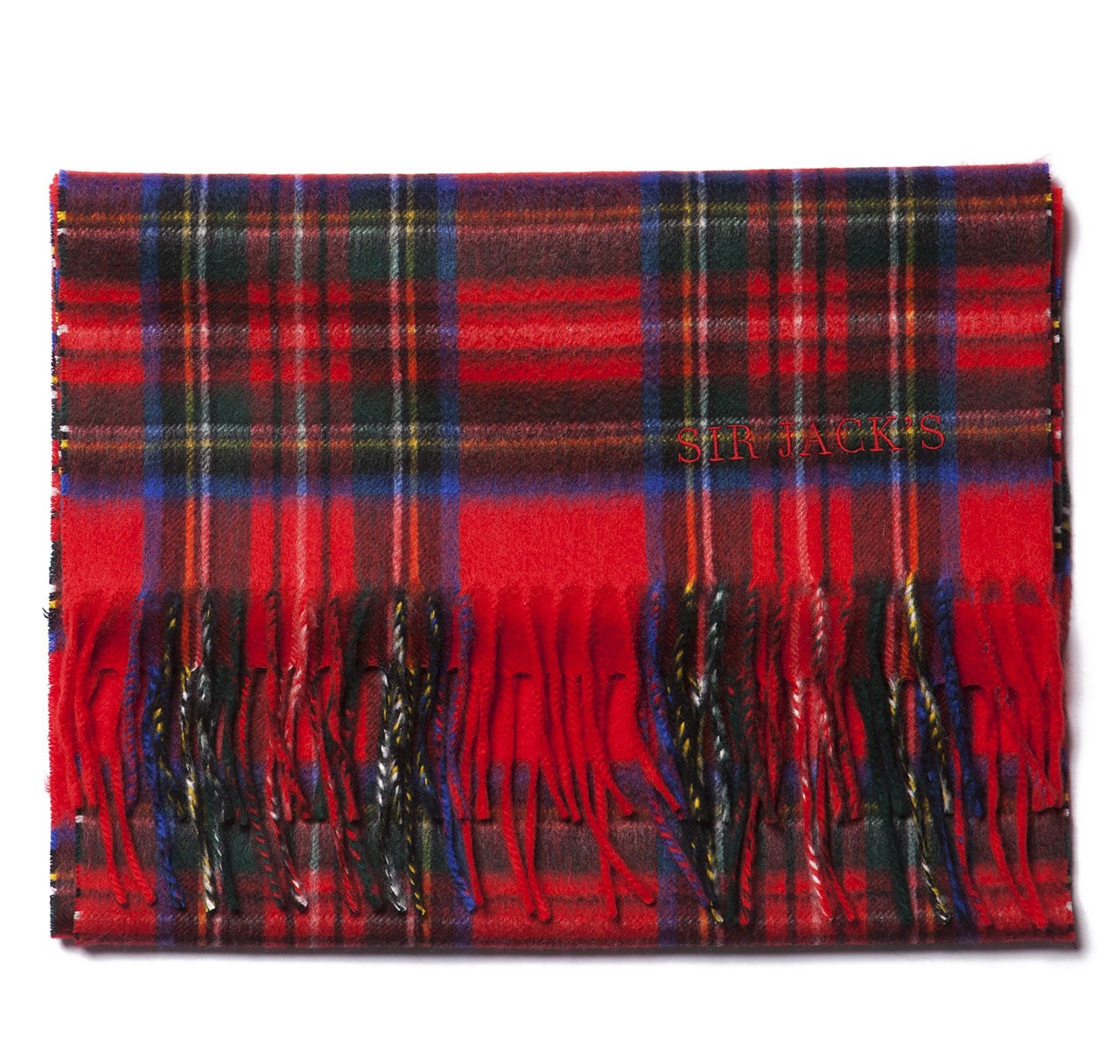 Royal Stewart Tartan Cashmere Scarf