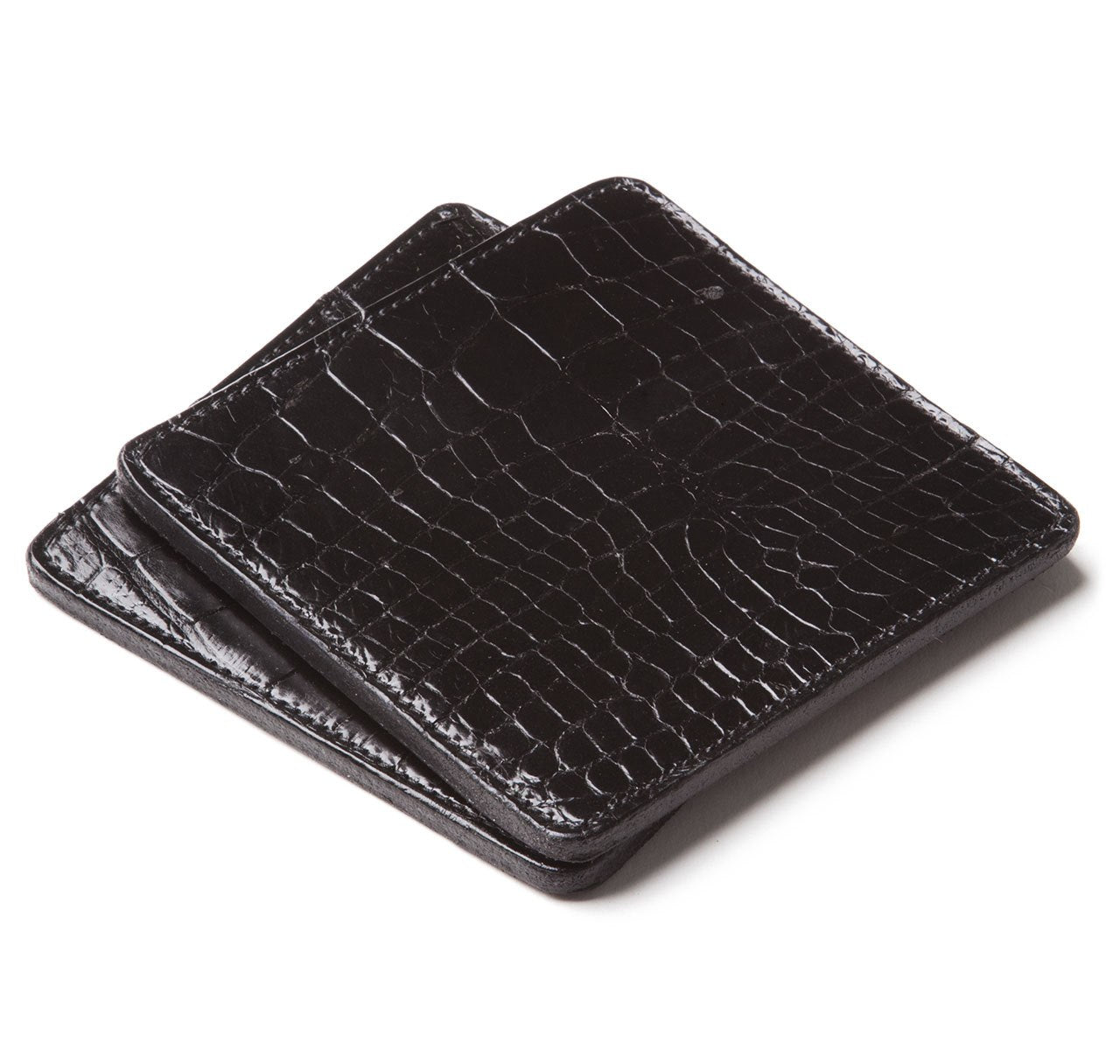 Sir Jack's Alligator Coasters in Black