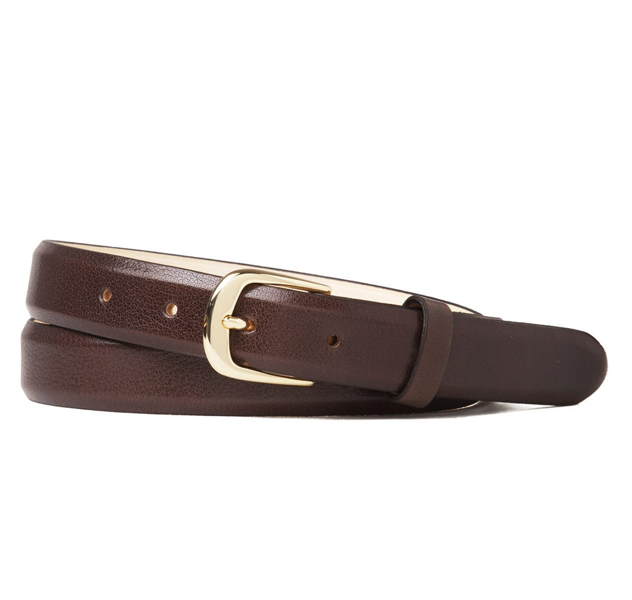 Buffalo Leather Belt in Brown