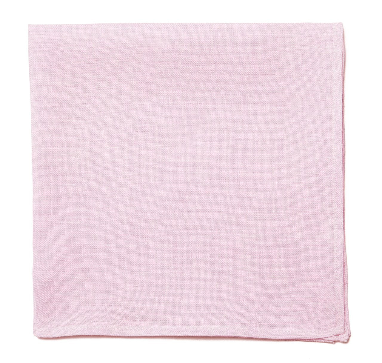 Sir Jack's Pink Linen Pocket Square