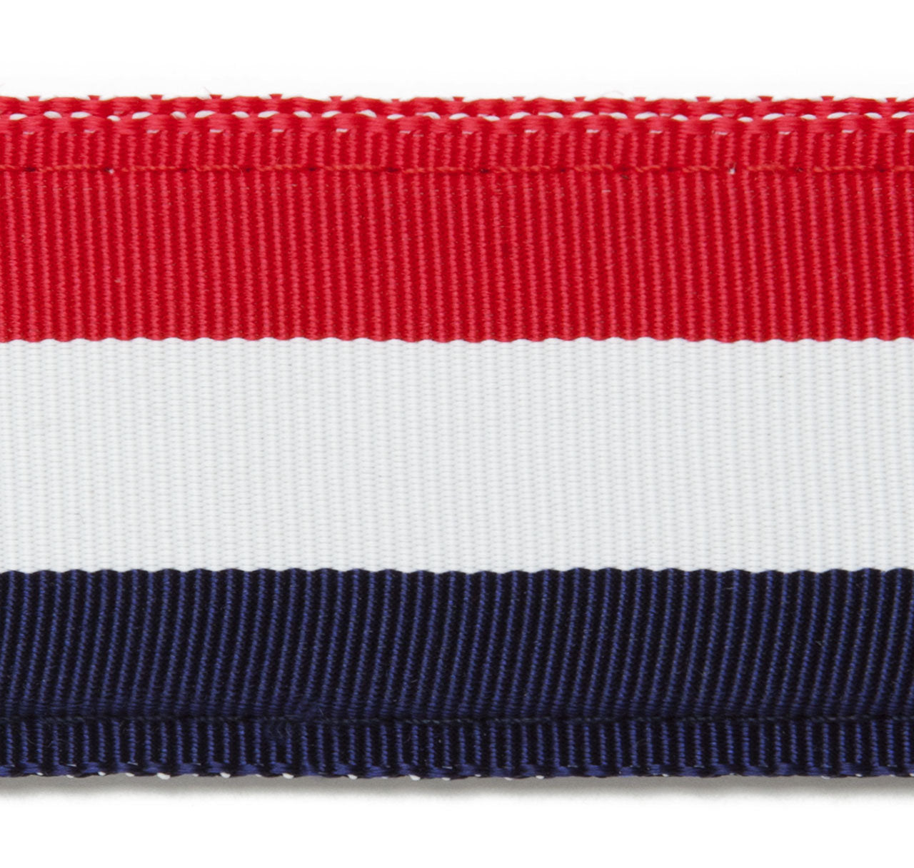 Sir Jack's Red, White, and Blue Stripe Ribbon Belt