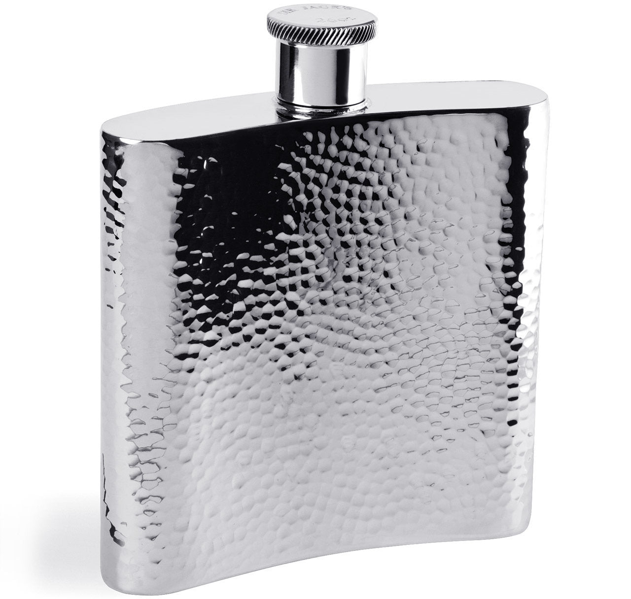 Sportsman 26oz Pewter Hammered Flask