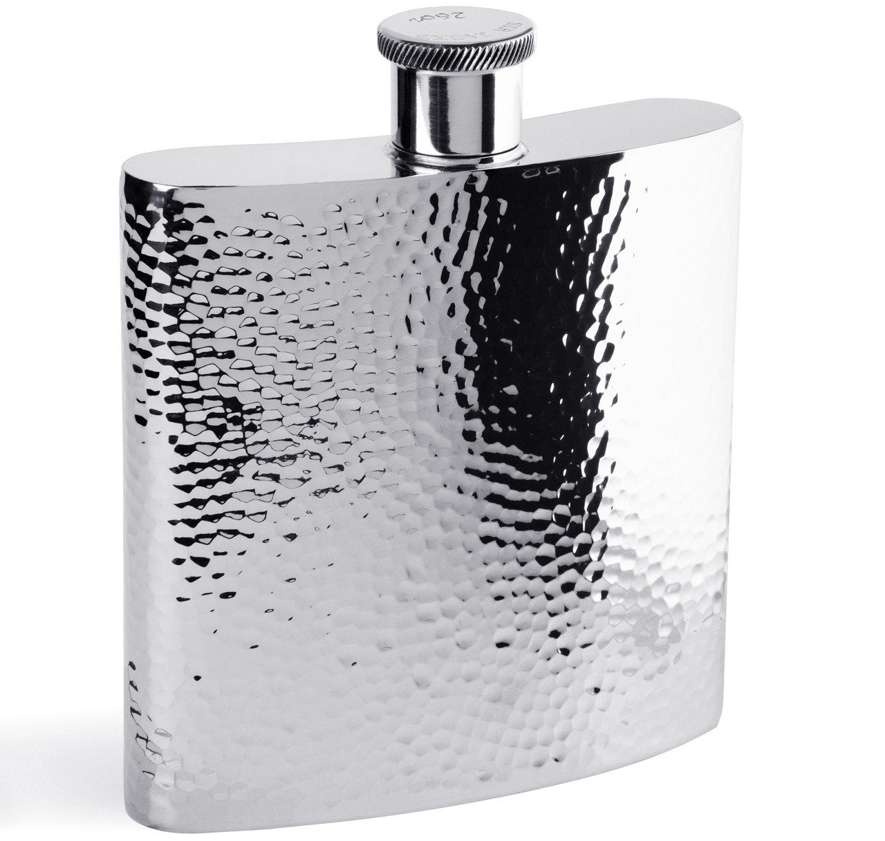 Sportsman 26oz Pewter Hammered Flask