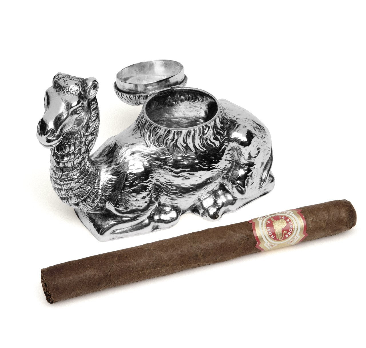Sterling Silver Camel Cigar Ashtray