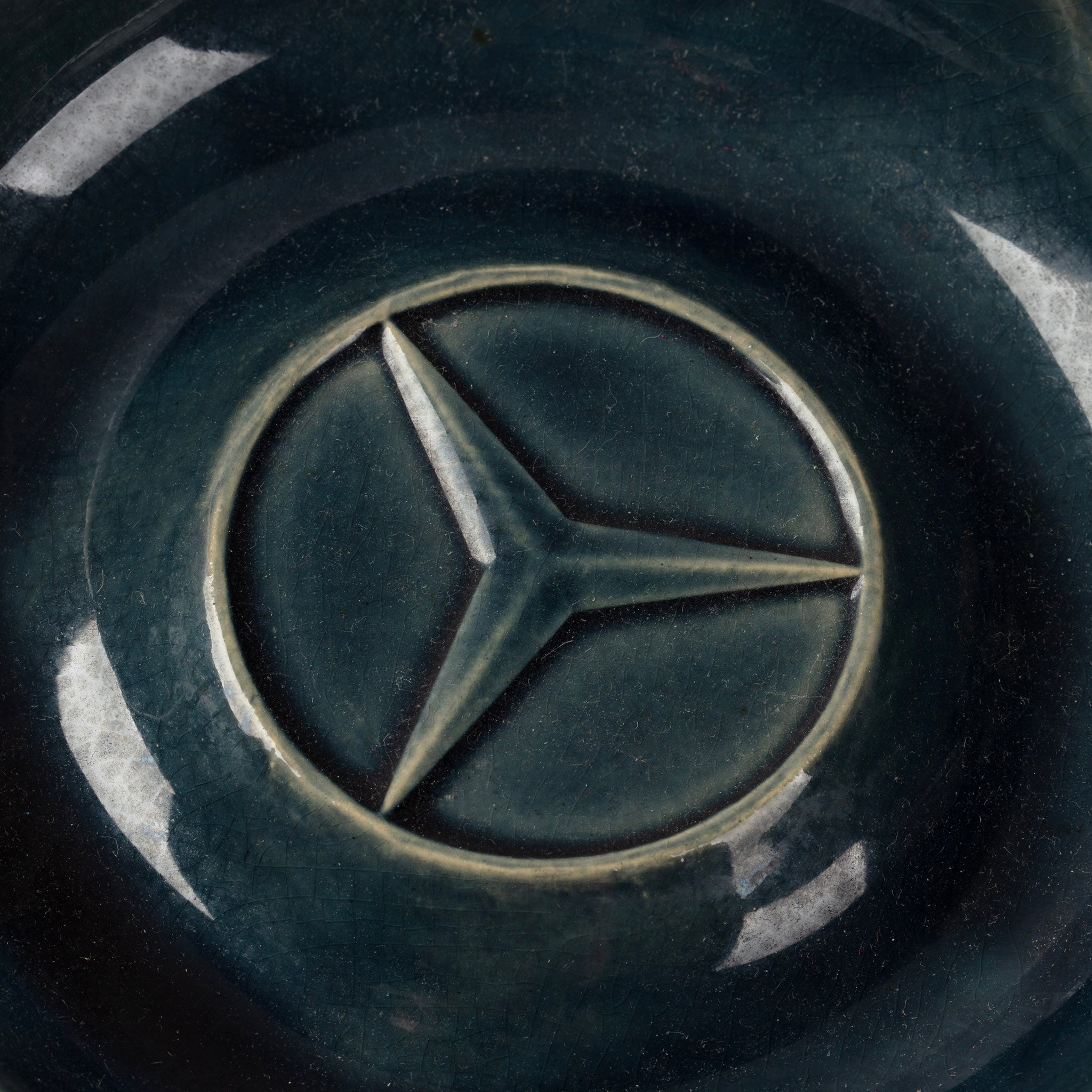 Vintage Mercedes-Benz Dealership Ashtray