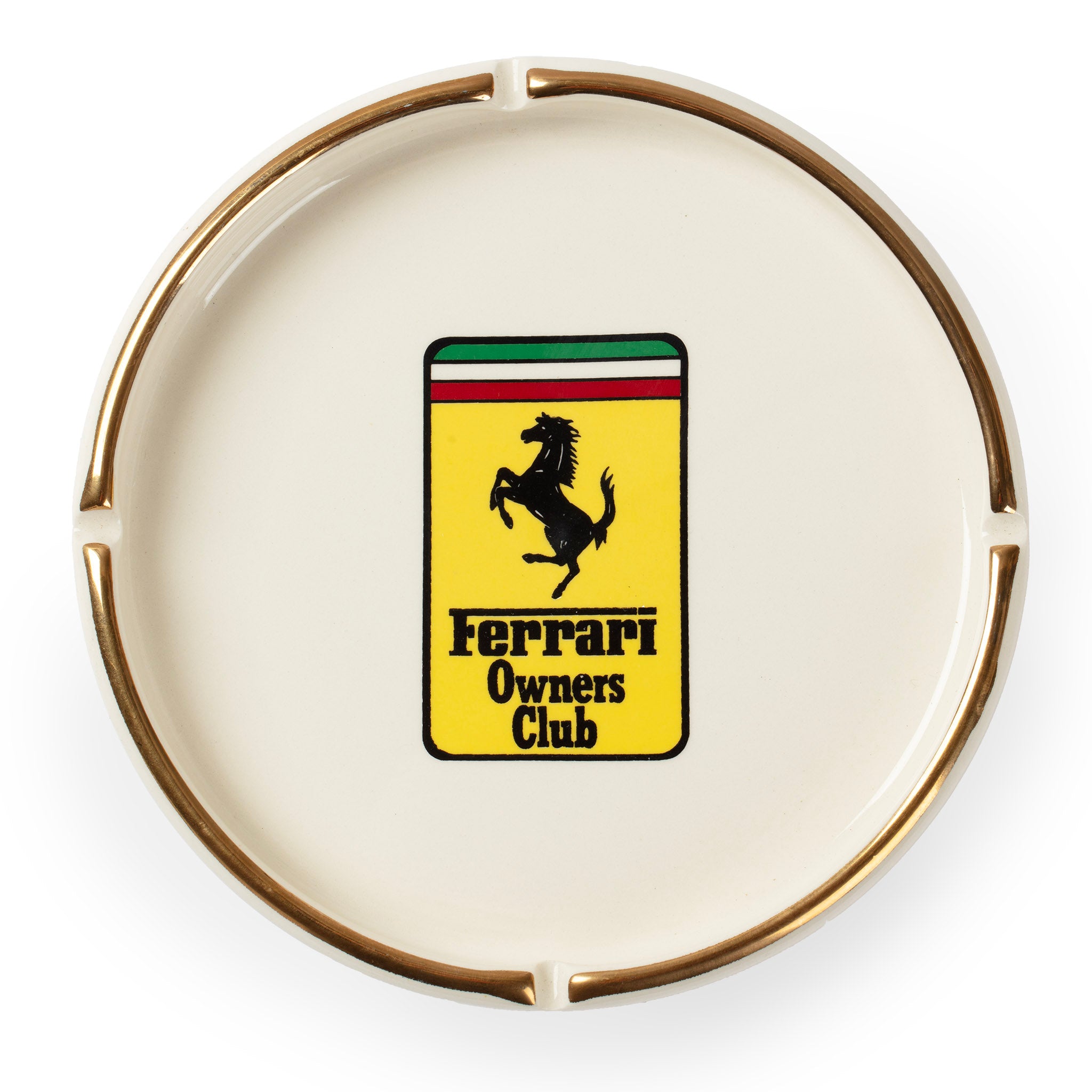 Vintage Ferrari Owners' Club Ashtray